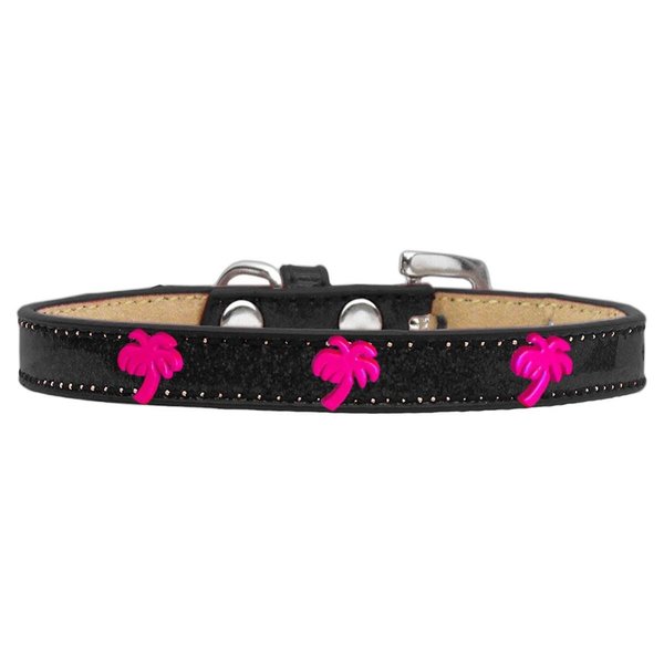 Pet Pal Pink Palm Tree Widget Dog CollarBlack Ice Cream Size 14 PE769143